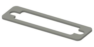 KEMTRON - TE CONNECTIVITY 95-22010 EMI Shielding Gasket, Nickel Plated Graphite, Kemtron 95 Series, 20.3mm L x 72.1mm W x 1.6mm D