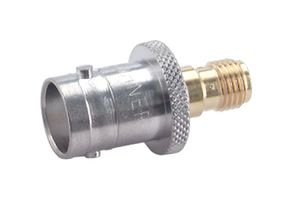 HUBER+SUHNER 31_BNC-SMA-50-1/1--_UE RF / Coaxial Adapter, BNC, Jack, SMA, Jack, Straight Adapter, 50 ohm