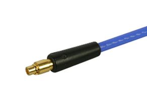 HUBER+SUHNER 11_MMPX-50-2-3/111_NE RF / Coaxial Connector, MMPX Coaxial, Straight Plug, Solder, 50 ohm, Multiflex 86