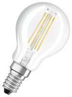 LEDVANCE 4058075434868 LED Light Bulb, Filament GLS, E14, Cool White, 4000 K, Dimmable, 320°