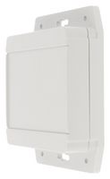 HAMMOND 1555L2F17GY Plastic Enclosure, Flanged Lid, Wall Mount, Polycarbonate, 104 mm, 106 mm, 37 mm, IP68