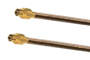 JOHNSON - CINCH CONNECTIVITY 415-0524-006 RF / Coaxial Cable Assembly, 6 ", 152.4 mm, 0.086" Semi Rigid, SMPM Jack, SMPM Jack