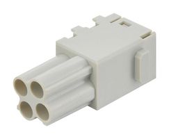 HARTING 09149042101 Heavy Duty Connector, Han Modular Series, Module, 4 Contacts, Socket