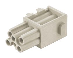 HARTING 09149061101 Heavy Duty Connector, Han Modular Series, Module, 6 Contacts, Socket
