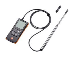TESTO TESTO 425 Anemometer, Testo 425, 0m/s to 30m/s, -20 °C to 50 °C, 135 mm