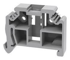 METWAY ELECTRICAL INDUSTRIES E-WS-11060000127 Accessory, Grey, DIN Rail NS 35 Terminal Blocks, End Clamp