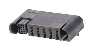 MOLEX 46436-9311 Rectangular Power Connector, R/A, 15Signal+1Pwr, 16 Contacts, Ten60 46436 Series, PCB Mount