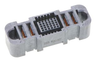 MOLEX 46562-9327 Rectangular Power Connector, 30Signal+4Pwr, 34 Contacts, Ten60 46562 Series, PCB Mount, Press Fit