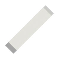 AMPHENOL COMMUNICATIONS SOLUTIONS FF3025-AO076-030 FFC / FPC Cable, 30 Core, 0.5 mm, Opposite Sided Contacts, 3 ", 76 mm, White
