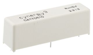 SENSATA / CYNERGY3 DAT72415 Reed Relay, SPST-NO, 24 VDC, D Series, Through Hole, 350 ohm, 2 A