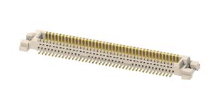 AMPHENOL COMMUNICATIONS SOLUTIONS 10169697-40000RLF Mezzanine Connector, Header, 0.635 mm, 2 Rows, 80 Contacts, Surface Mount Straight, Copper Alloy