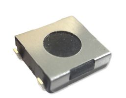 MULTICOMP PRO MPTSL-62K-V Tactile Switch, SPST-NO, Top Actuated, 3.1mm Height, SMD, Round Button, 100 gf, 50mA at 12VDC