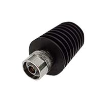 HUBER+SUHNER 5920_N-50-025/13-_NE RF Fixed Attenuator, N Jack to N Plug, 20 dB, DC to 6GHz, 25 W, 50 ohm, Brass