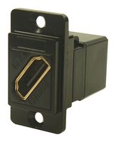 CLIFF ELECTRONIC COMPONENTS CP30788MB Audio Adapter, Black Frame, CSK Holes, HDMI Receptacle, HDMI Receptacle
