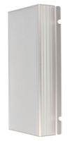 HAMMOND 1455JF1601 Metal Enclosure, w/Integrated Flange, Small, Aluminium, 27 mm, 78 mm, 160 mm, IP54