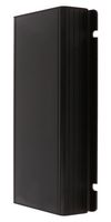 HAMMOND 1455JF1601BK Metal Enclosure, w/Integrated Flange, Small, Aluminium, 27 mm, 78 mm, 160 mm, IP54