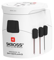 SKROSS 1.302472 TRAVEL ADAPTER, PRO LIGHT USB, 7A/250V