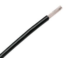 BELDEN 9904 01050 Wire, Hook Up, PVC, Black, 4 AWG, 133 x 25AWG, 50 ft