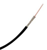 BELDEN 8240 010100 Coaxial Cable, RG58A, 100 ft, 30.48 m, 4.902 mm, 51.5 ohm