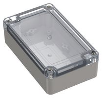 MULTICOMP PRO MP011657 Plastic Enclosure, Multipurpose, Polycarbonate, 37.2 mm, 75 mm, 124.99 mm, IP40, IP65