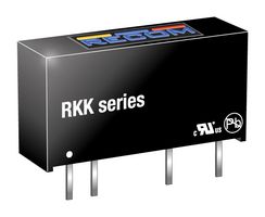 RECOM POWER RKK-0505S/H Isolated Through Hole DC/DC Converter, ITE, SIP, 1:1, 1 W, 1 Output, 5 V