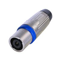 NEUTRIK NLT4MXX Speaker / Loudspeaker Audio Connector, speakON STXX Series, 4 Contact, Plug, Cable Mount