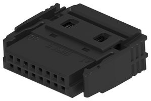 ERNI - TE CONNECTIVITY 294813-E IDC Connector, IDC Receptacle, Female, 1.27 mm, 2 Row, 16 Contacts, Cable Mount