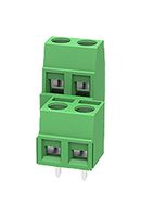 MULTICOMP PRO MP012072 Wire-To-Board Terminal Block, 5 mm, 4 Ways, 26 AWG, 14 AWG, 1.5 mm², Screw