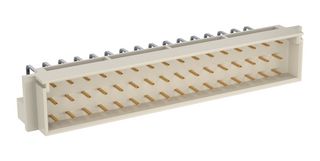 TE CONNECTIVITY - ERNI 354872-E DIN 41612 Connector, R/A, 48 Contacts, Plug, 5.08 mm, 3 Row, a + c + e