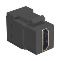 L-COM HDKEY-BK DVI to HDMI Audio / Video Adapter, HDMI Receptacle, HDMI Receptacle, HDKEY Series