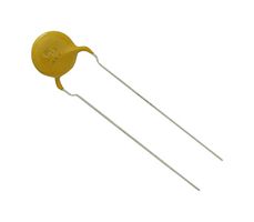 VISHAY S150K25SL0N63L6R Ceramic Disc Capacitor, 15 pF, 1 kV, ± 10%, SL0, 6.4 mm, Radial Leaded
