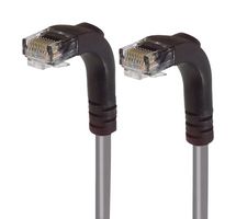 L-COM TRD815RA3GRY-7 Ethernet Cable, Cat5e, 90° RJ45 Plug to 90° RJ45 Plug, UTP (Unshielded Twisted Pair), Grey