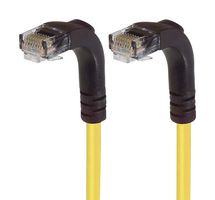 L-COM TRD815RA3Y-10 Ethernet Cable, Cat5e, 90° RJ45 Plug to 90° RJ45 Plug, UTP (Unshielded Twisted Pair), Yellow