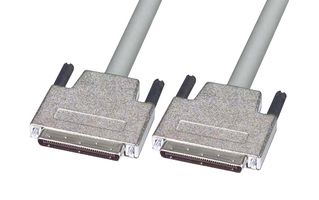 L-COM CA2000MM-3M Computer Cable, SCSI Ultra CN68 Plug, SCSI Ultra CN68 Plug, 9.8 ft, 3 m, Light Grey
