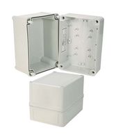 L-COM NBV755 Plastic Enclosure, Miniature Industrial, Small, Polyester (PET), 178 mm, 127 mm, 127 mm, IP66