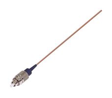 L-COM FPT9OM2-FC-12PK-1 Fibre Optic Cable, Multimode, 1 Fibre, 50µm/125µmDia, FC-Free End, 1m