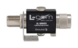 L-COM AL-NMNFB-9 Coaxial Surge Protector, Coaxial, 50 ohm, Panel, 1 Pole