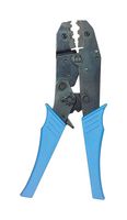 L-COM HT230A Crimp Tool, Ratchet, 0.068", 0.187", 0.213", 0.255" Hex Die & Coaxial Contacts/Ferrules