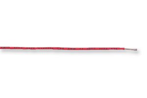 PRO POWER MCTEW 223107 RED Wire, Stranded, Hook Up, PVC, Red, 22 AWG, 7 x 0.255mm, 328 ft