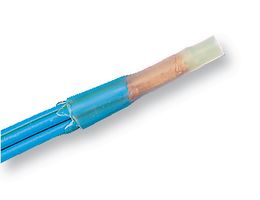 TE CONNECTIVITY - RAYCHEM ES-CAP-NO.3-B8-X-40MM Heat Shrink Boot, Moulded ES-Cap, Pk100, End Cap, 0.425 ", 10.8 mm, Transparent, 1.57 ", 40 mm