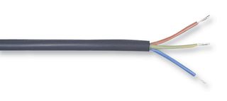 PRO POWER CBBR1521 Multicore Cable, Power Mains, Unscreened, 3 Core, 1 mm², 328 ft, 100 m