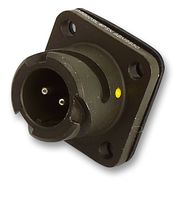 TT ELECTRONICS / AB CONNECTORS ABB00T 10SL3PSNB10SLRPG Circular Connector, ABB, MIL-DTL-5015 Series, Wall Mount Receptacle, 3 Contacts, Solder Pin