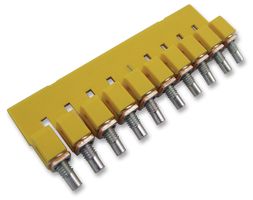 WEIDMULLER WQV2.5/10 Jumper (Busbar), Jumper, WDU2.5 Terminals, 10 Ways, 5.1 mm
