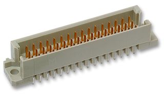 TE CONNECTIVITY - AMP 5650479-5 DIN 41612 Connector, 48 Contacts, Plug, 2.54 mm, 3 Row, a + b + c