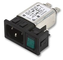 BULGIN LIMITED BZM27/B0620/61B FILTER, INLET, IEC, 6A, SPST