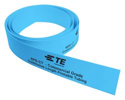 TE CONNECTIVITY - RAYCHEM HX-CT-50M-9.5-OUT-6 Heat Shrink Tubing, 2:1, 0.374 ", 9.5 mm, Blue, 164 ft, 50 m
