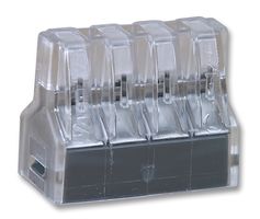 WAGO 773-108 Pluggable Terminal Block, Dark Grey, 8 Ways, 18 AWG, 12 AWG, 2.5 mm², Clamp