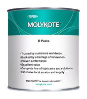 MOLYKOTE D PASTE, 1KG Anti-Seize Paste, Mineral Oil Based, NLGI 2-3, Can, 1kg