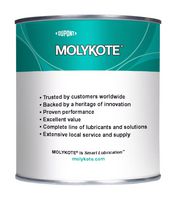 MOLYKOTE P-37, 500G Anti-Seize Paste, Greyish Black, NLGI Grade 1 to 2, Can, 500g