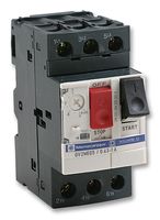 SCHNEIDER ELECTRIC GV2ME06 Thermal Magnetic Circuit Breaker, GV2M, TeSys Deca Series, 1.6 A, 3 Pole, 690 VAC, DIN Rail